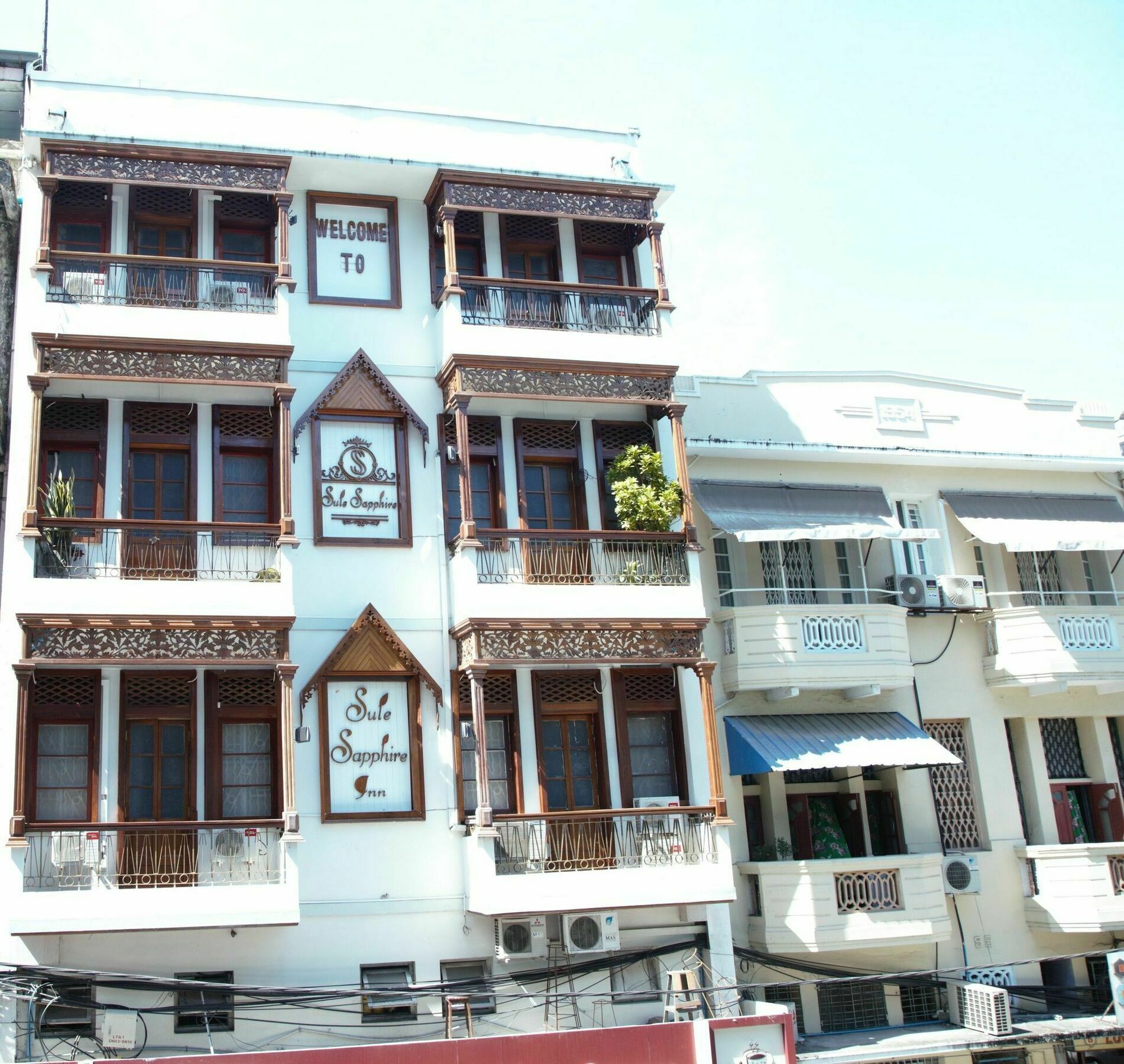 Sule Sapphire Inn Γιανγκόν Εξωτερικό φωτογραφία